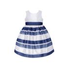 American Princess Sleeveless Stripe Dress - Plus