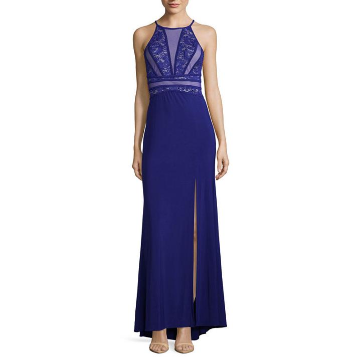 Morgan & Co. Sleeveless Ball Gown-juniors