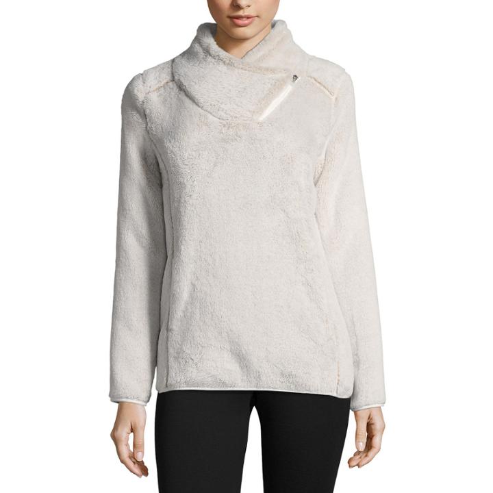 St. John's Bay Active Long Sleeve Thermal Top Talls