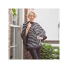 Alfred Dunner Wrap It Up Poncho
