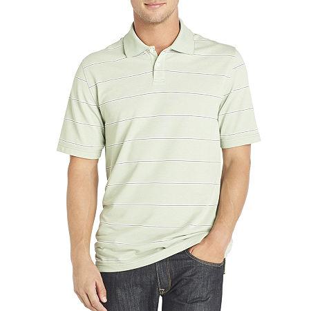 Arrow Short-sleeve Striped Oxford Piqu Polo