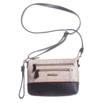Stone Mountain 3-bagger Plugged-in Charger Leather Crossbody Bag