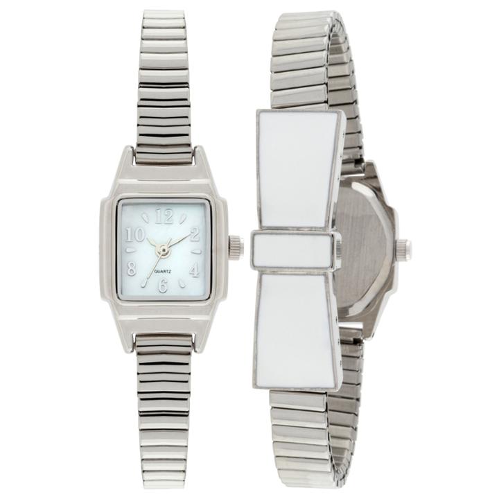 Womens Silver Tone Expansion Watch-jcp1434