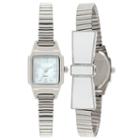 Womens Silver Tone Expansion Watch-jcp1434