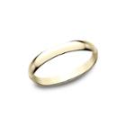 Womens 2.5mm 18k Yellow Gold Wedding Band