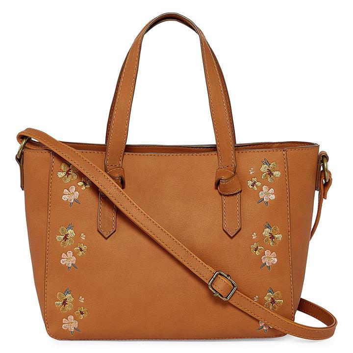 T-shirt & Jeans Mini Floral Satchel
