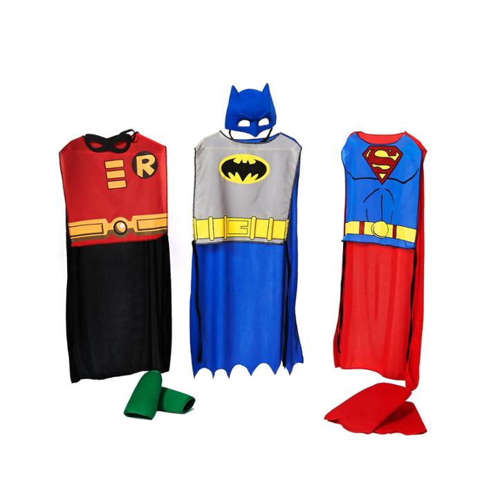Buyseasons Dc Comics Action Trio Child Costume Kit - One-size