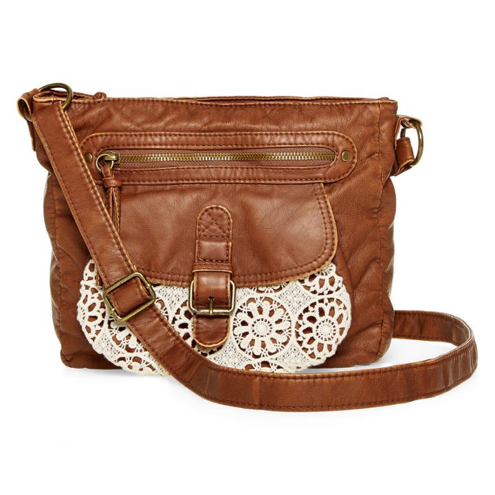 T-shirt & Jeans&trade; Single-pocket Crossbody Bag
