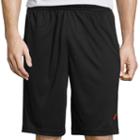 Tapout Printed Panel Flat-front Training Shorts
