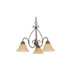 Filament Design 3-light Sonoma Bronze Chandelier