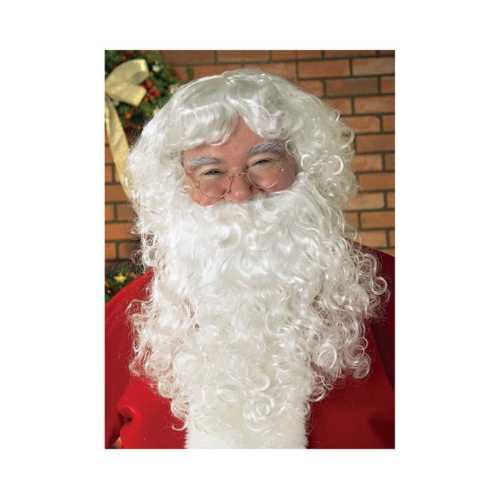 Economy Santa Beard & Wig Set