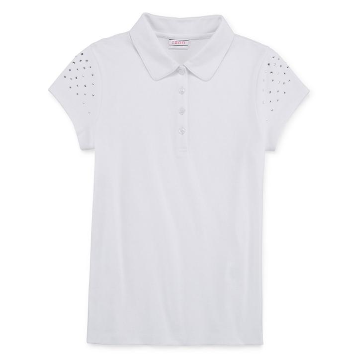 Izod Short-sleeve Dazzle Polo