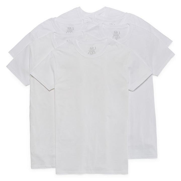 Fruit Of The Loom Premium Crewneck Tees 4+2 Bonus Pack