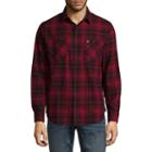 Coleman Long Sleeve Plaid Button-front Shirt