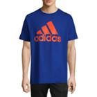 Adidas Bos Speed Camo Short Sleeve Crew Neck T-shirt-athletic