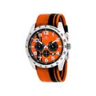 Oceanaut Mens Orange Strap Watch-oc3521