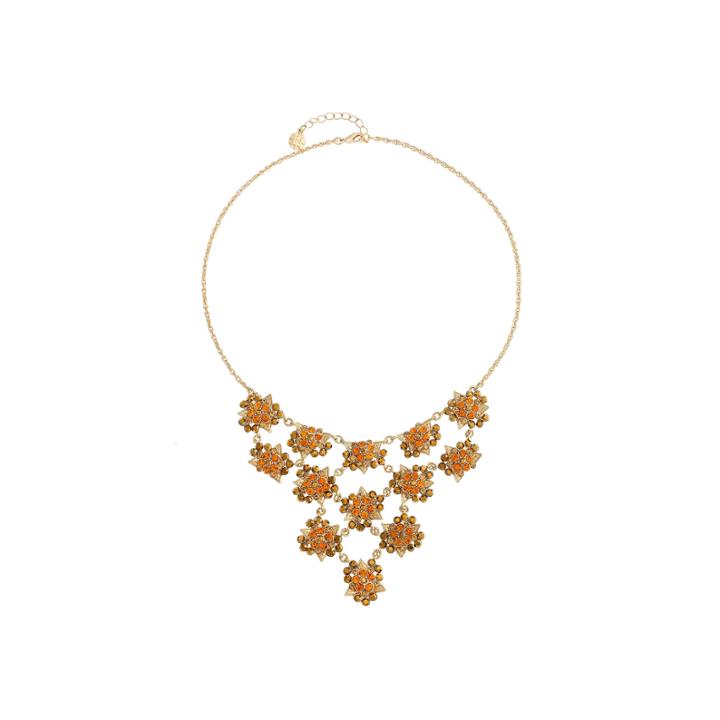 Monet Jewelry Brown Statement Necklace