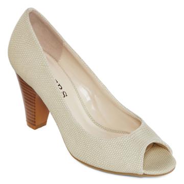 Bakers Stormy Peep-toe Pumps