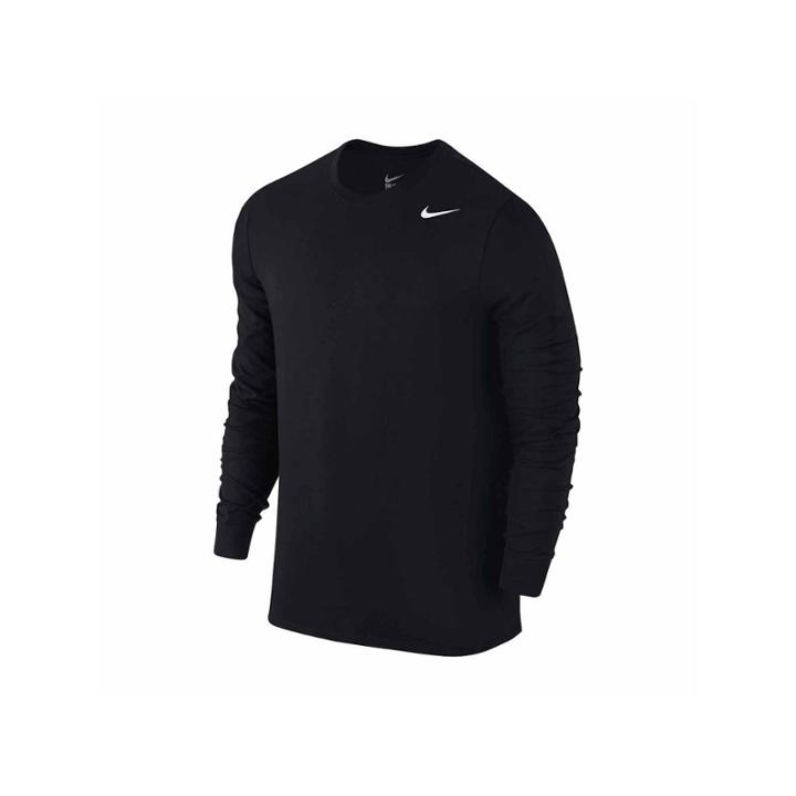 Nike Dri Fit Cotton Long Sleeve Crew