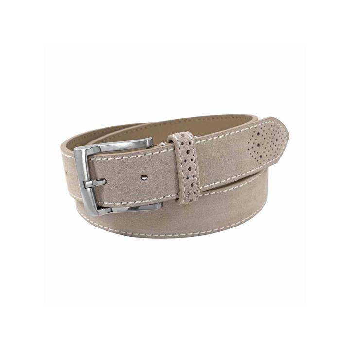 Florsheim 34mm Suede Leather Belt