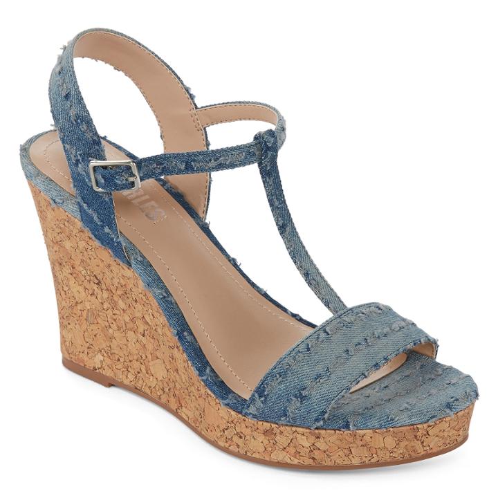Style Charles Laura Womens Wedge Sandals