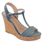 Style Charles Laura Womens Wedge Sandals