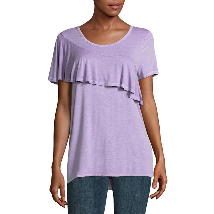 Ana Ruffle Tee