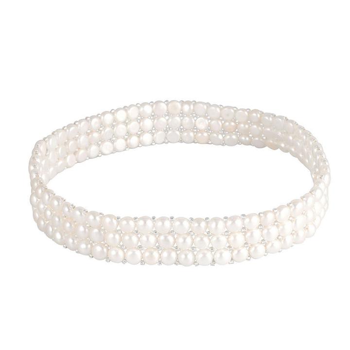 Splendid Pearls Womens Pearl Choker Necklace