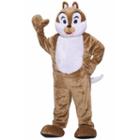 Chipmunk Deluxe Mascot Adult Costume - Standard