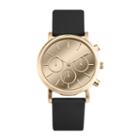 Mixit Womens Black Strap Watch-pt3063rgbk