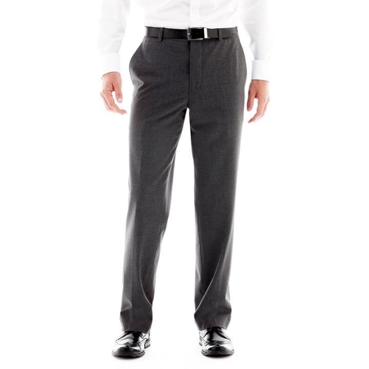 Men's Jf J. Ferrar Stretch Gabardine Flat-front Straight-leg Slim Fit Suit Pants
