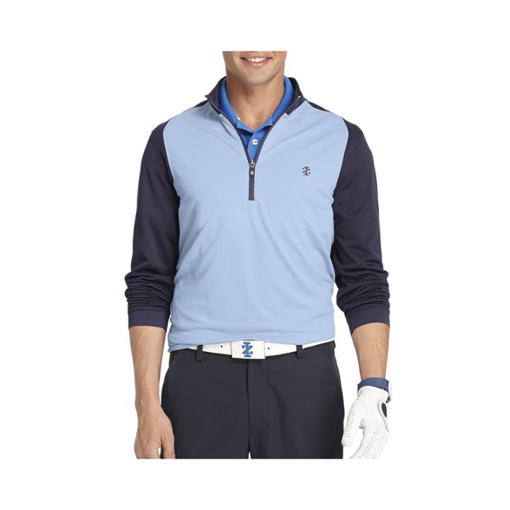 Izod Golf Textured Quarter-zip Pullover