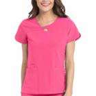 Med Couture 4-ever Flex Lola Keyhole Scrub Top - Plus