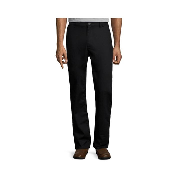 Claiborne Performance Flat-front Pants