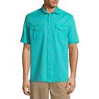 St. John's Bay Short Sleeve Button-front Shirt