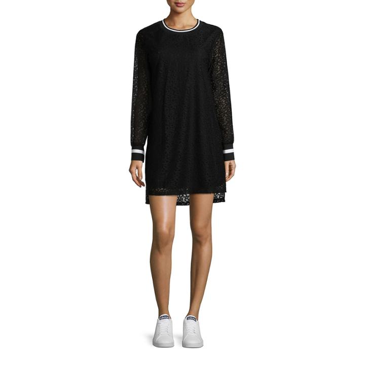 Secret Charm Long Sleeve A-line Dress-juniors
