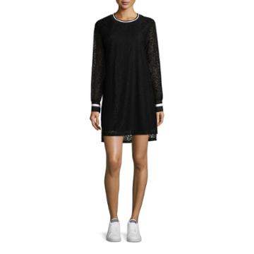 Secret Charm Long Sleeve A-line Dress-juniors