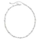 Liz Claiborne Silver-tone 3-strand Ball Layered Necklace