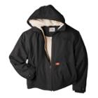 Dickies Sanded Duck Sherpa Lined Hooded Jacket Big And Tall
