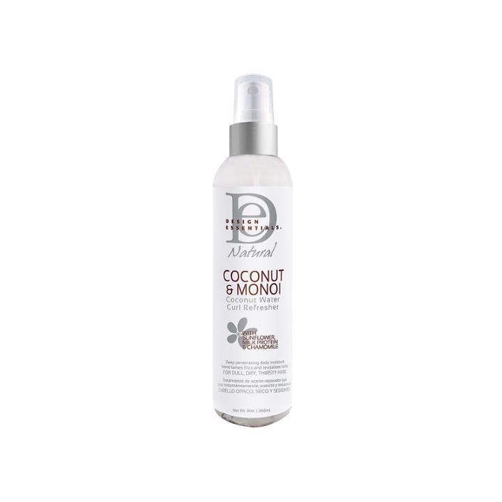 Design Essentials Coconut And Monoi Coconut Water Curl Refresher - 8 Oz.