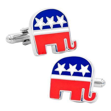 Republican Elephant Cufflinks