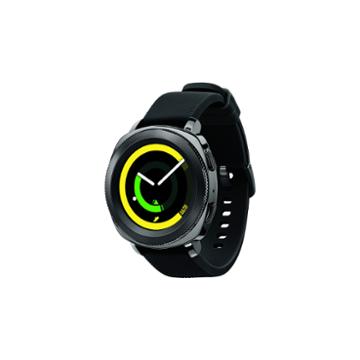 Samsung Tizen Os 3.0 Unisex Black Smart Watch-sm-r600nzkaxar