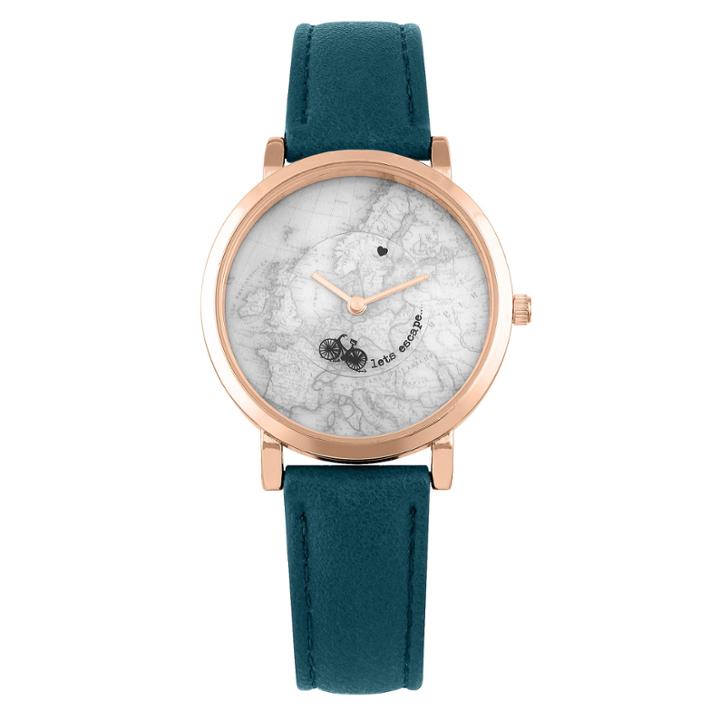 Decree Womens Green Strap Watch-pt1938rgtq