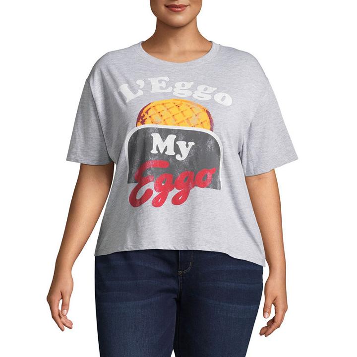 L'eggo My Ego Cropped Tee - Juniors Plus