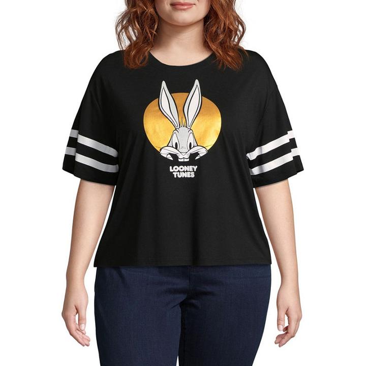 Bugs Bunny Varsity Tee - Juniors Plus
