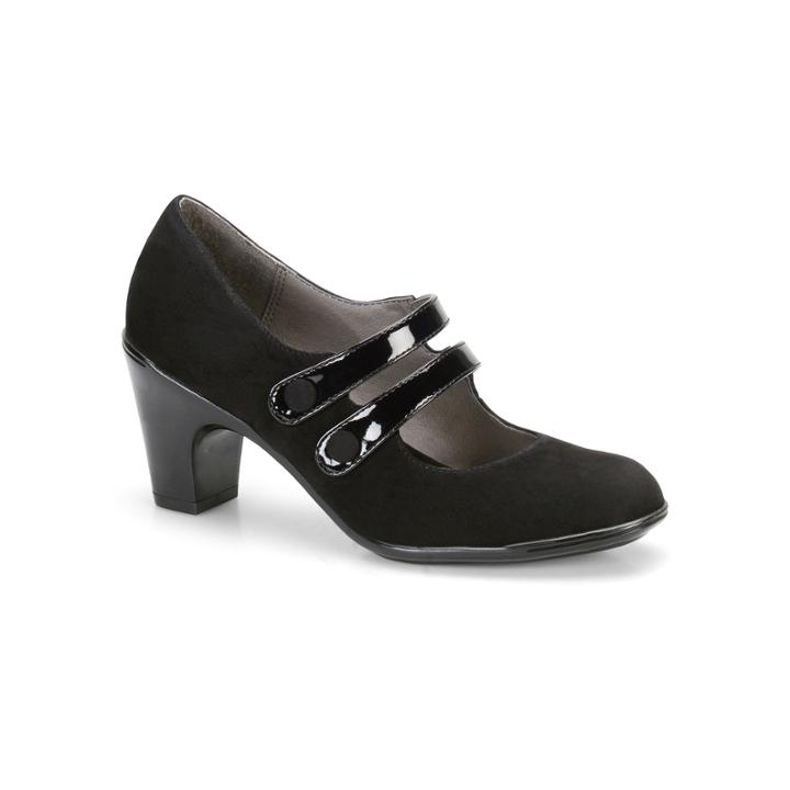 Eurosoft&trade; Lizette Suede Mary Jane Pumps