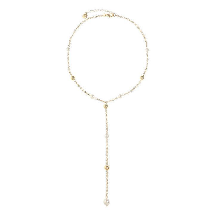 Monet Jewelry Womens White Simulated Pearls Y Necklace