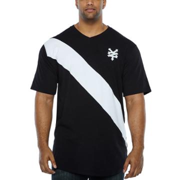Zoo York Short Sleeve V Neck T-shirt-big And Tall