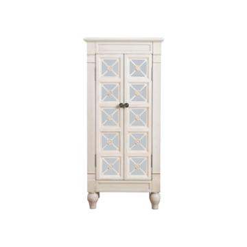 Hives & Honey Alana Century White Jewelry Armoire