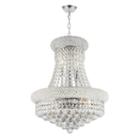 Empire Collection 8 Light Mini Round Crystal Chandelier